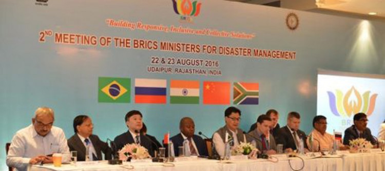 kiren rijiju at the inauguration of the 2nd meeting of brics