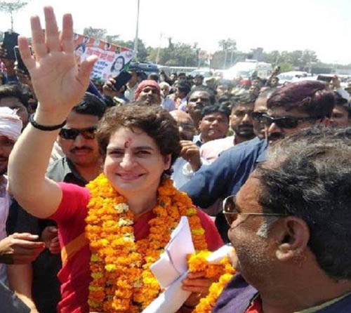 priyanka gandhi vadra's ayodhya tour