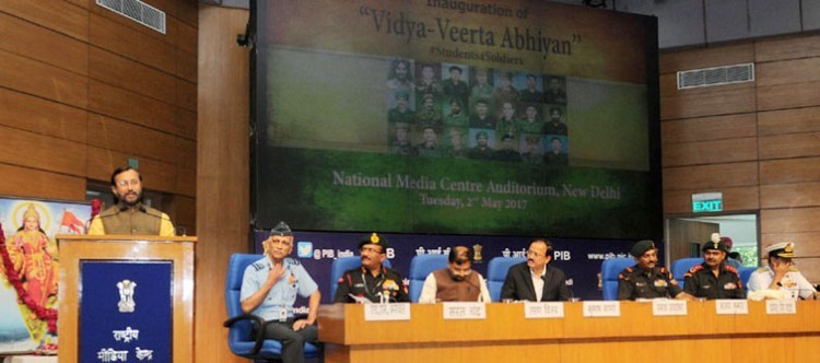 hrd minister launches vaidya veerta campaign