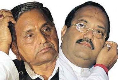 मुलायम सिंह यादव और अमर सिंह/mulayam singh yadav and amar singh