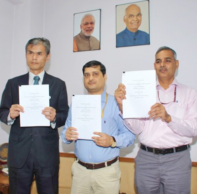 signed the record of discussion for the project on capacity development on rail safety