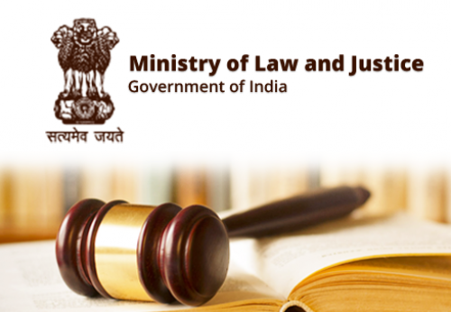 video conferencing with justice minister's team of law officers