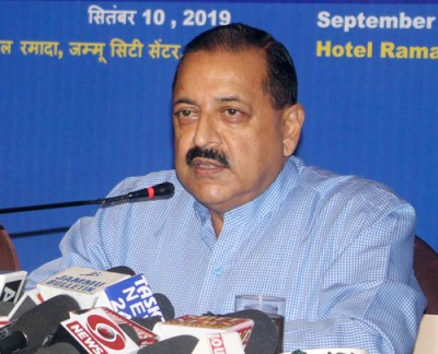 dr. jitendra singh addressing