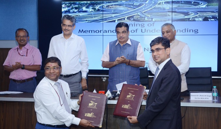 agreement between nhai and niif