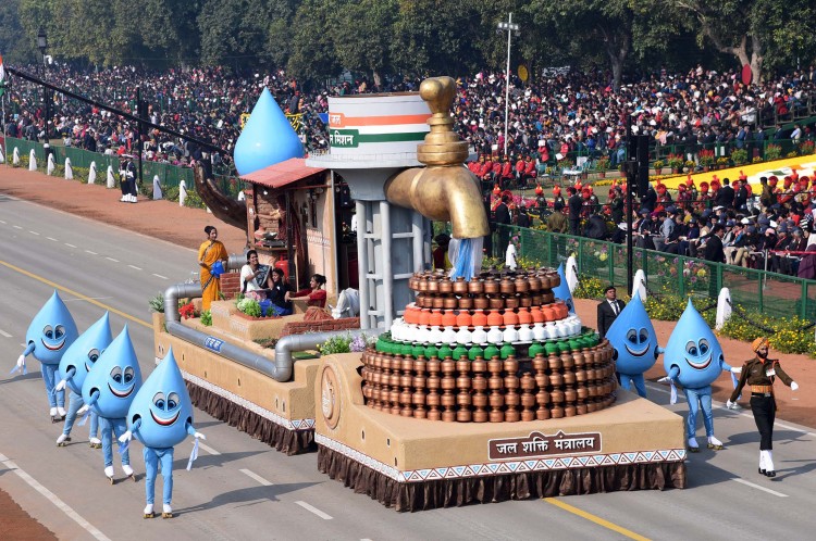 best prize for 'jal jeevan mission' tableau