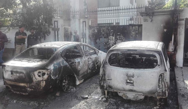 china embassy in karachi attack