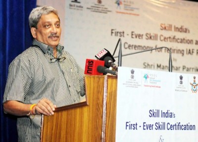 defence minister manohar parrikar
