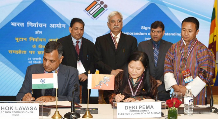 agreement on election management between india and bhutan