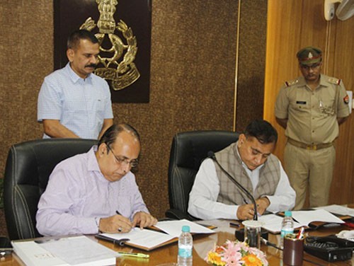 v. raghu venkataraman directo of adren and dgp up op singh