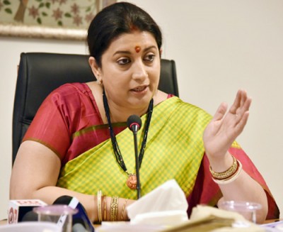 textile minister smriti irani