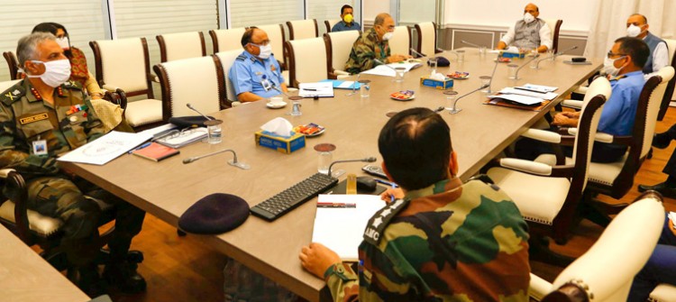 defense minister rajnath singh praised the functioning of the medical service