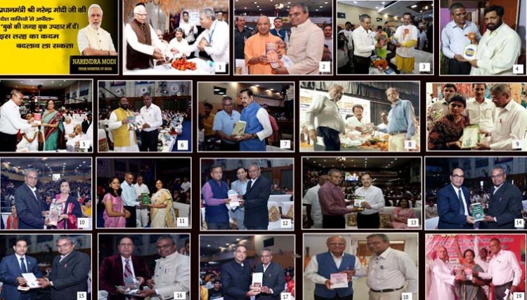 pradeep kumar singh, book instead of bouquet with inspiration from narendra modi