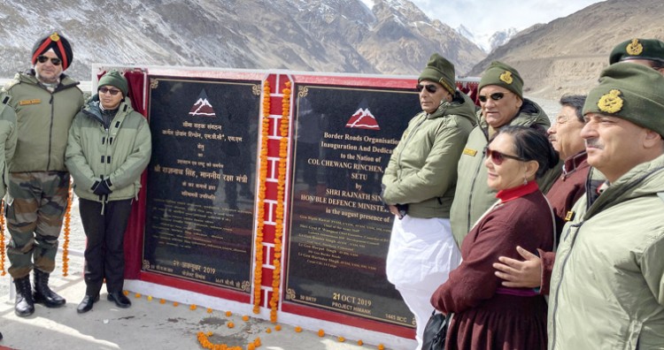 colonel chewang rinchen setu started in ladakh