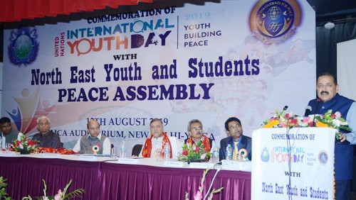 dr. jitendra singh addressing