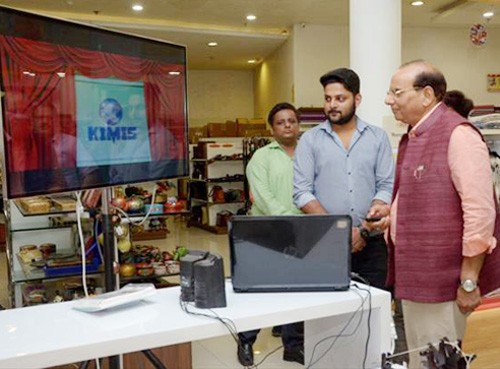 kvic, e-marketing system kimis, launch