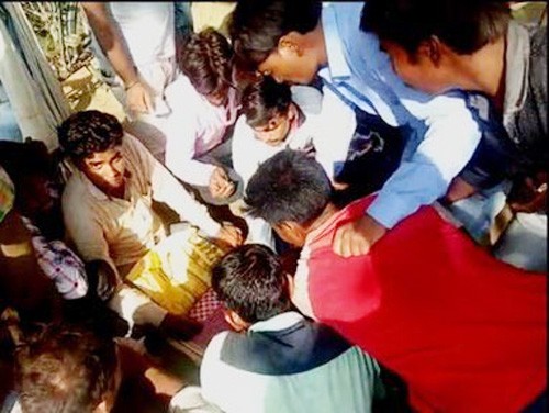 grounds of gambling at the behest of the kharare police in gonda