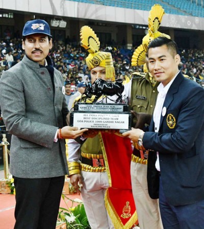 minister of sports honored the winning teams