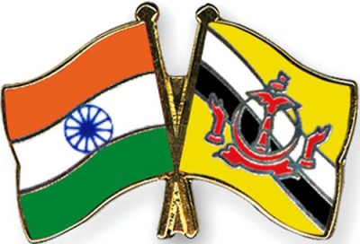 india-brunei darussalam flag