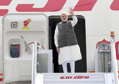 pm narendra modi leaves for tokyo