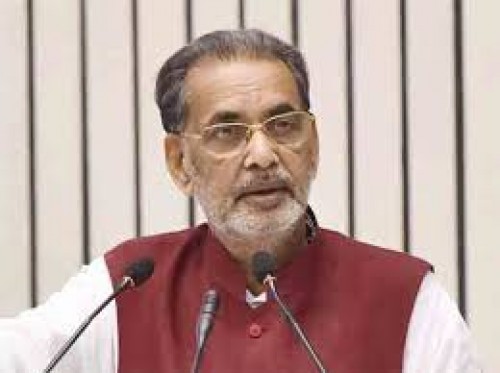 radha mohan singh addressing at the workshop