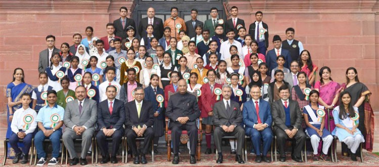 children meet president ramnath kovind