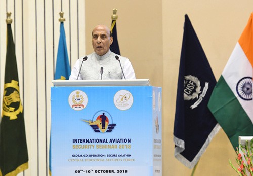 home minister rajnath singh in international aviation safety symposium