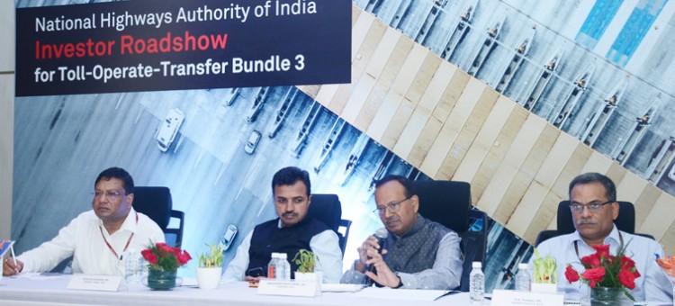 chairman nhai narendra nath sinha addressing