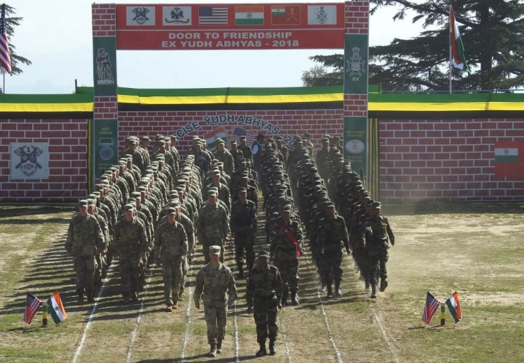 indo-us, joint military maneuvers
