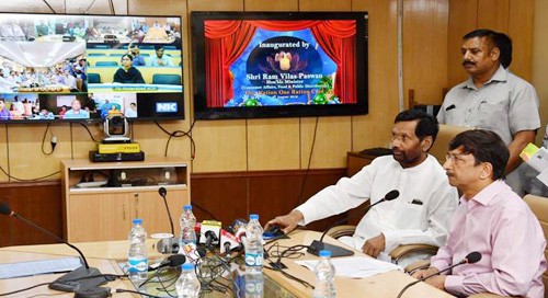 consumer minister launches 'inter-state ration distribution'