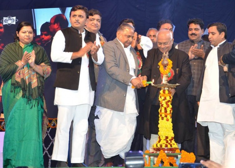 mulayam singh, inaugurated saifai festival