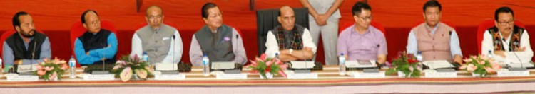 review meeting of indo-myanmar border states in azul