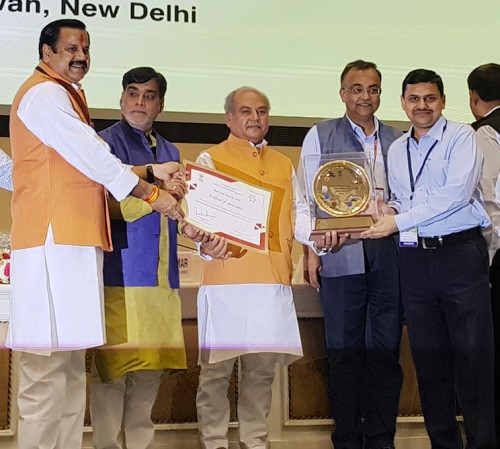 national award for development work in the villages of up