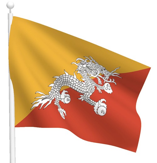 bhutan flag