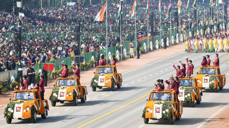 राजपथ पर बहादुर बच्चे