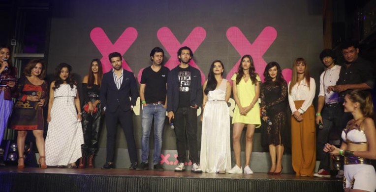 वैब सीरीज़ ट्रिपल एक्स की लांच पार्टी