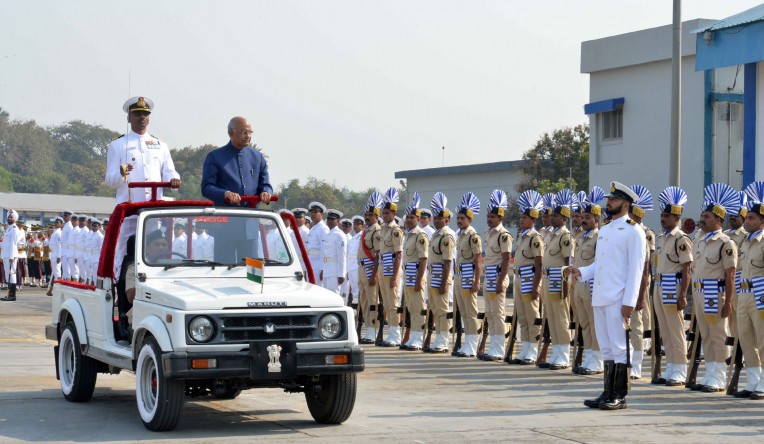 राष्ट्रपति को गार्ड ऑफ ऑनर