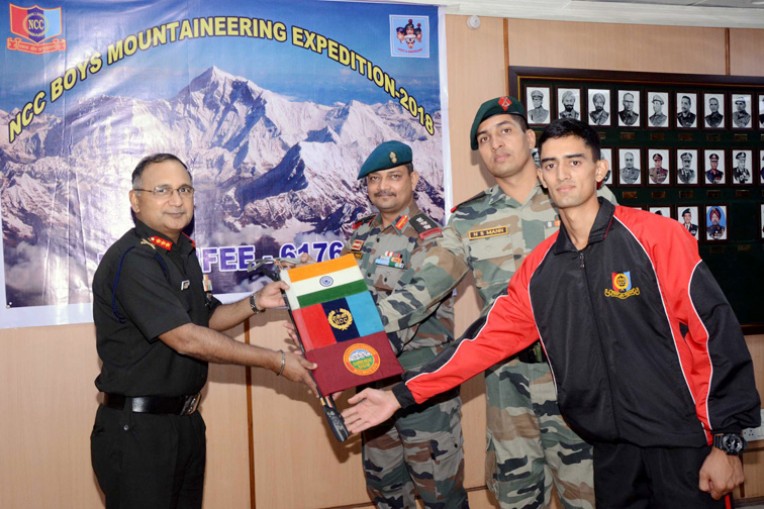 एनसीसी माउंट सैफी अभियान