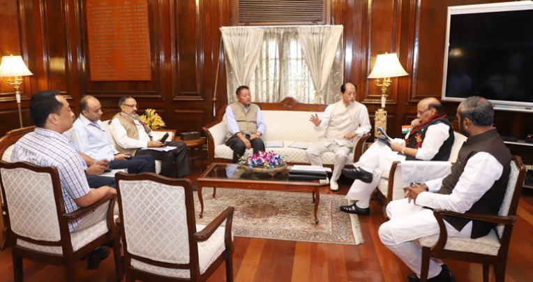 नागालैंड के सीएम गृहमंत्री से मिले