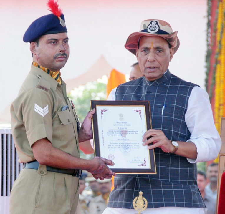 आईटीबीपी जवानों को जीवन रक्षा सम्मान