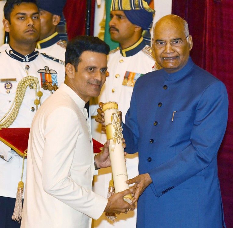 मनोज बाजपेयी पद्मश्री से सम्मानित