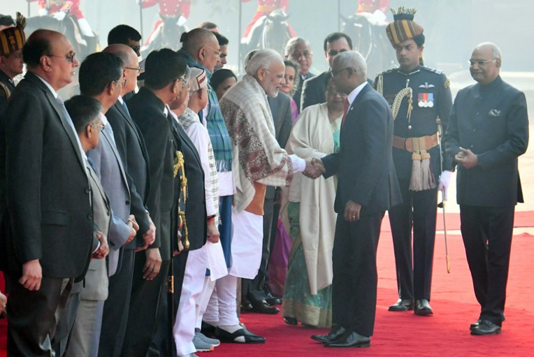 भारत के गणमान्य नागरिकों से मुलाकात