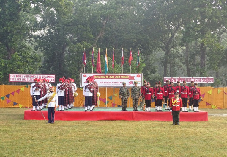 भारत-नेपाल के बीच सैन्य अभ्यास