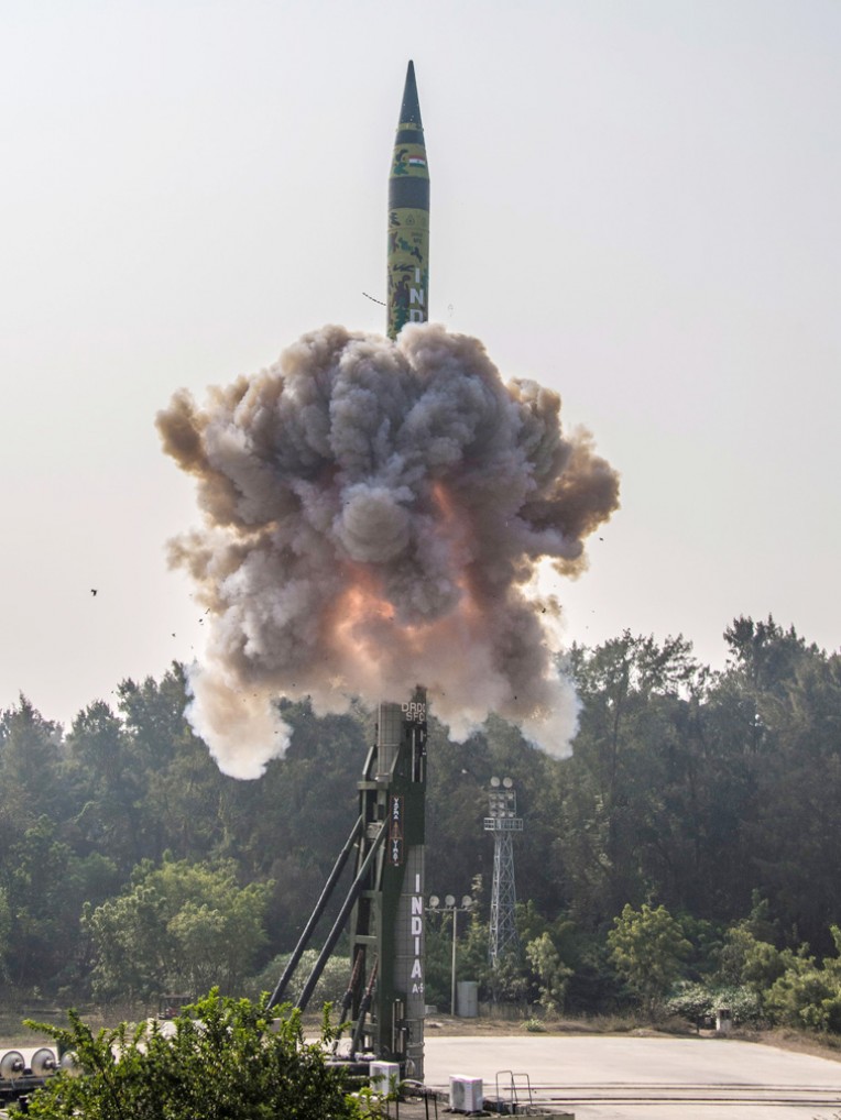 अग्नि-5 मिसाइल का सफल परीक्षण