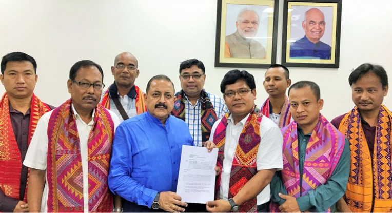 गारो हिल्स प्रतिनिधिमंडल का ज्ञापन