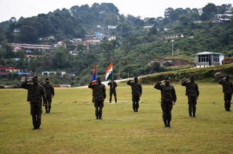 भारत-मंगोलिया के बीच सैन्य प्रशिक्षण